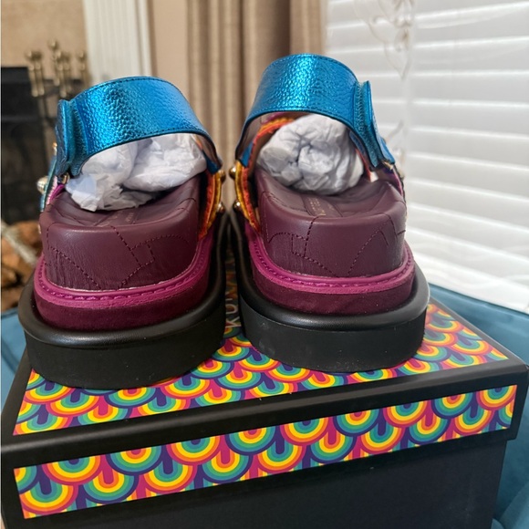 Kurt Geiger Multicolor Leather Sandals - Picture 2 of 3